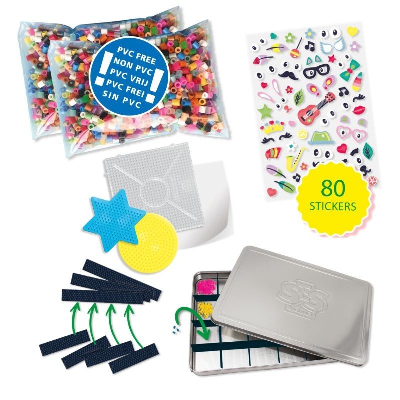 Bügelperlen Megabox mit 20 Farben