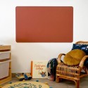 Magnettafel Rechteck terracotta mit Magneten