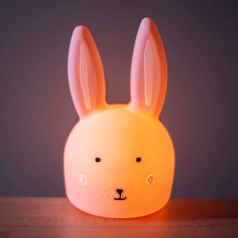 Nachtlicht Mrs. Rabbit Hase rosa