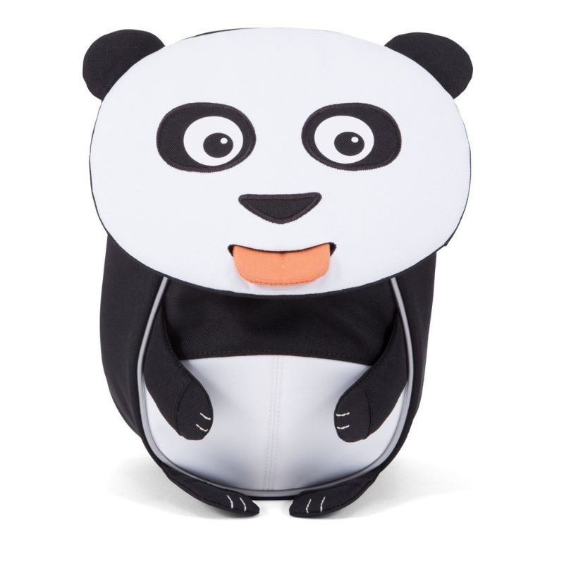 Affenzahn Rucksack Panda schwarz