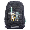 Kindergartenrucksack Ninja schwarz von Beckmann