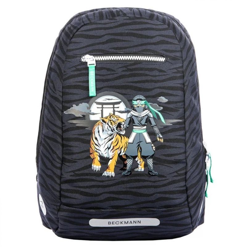 Kindergartenrucksack Ninja schwarz von Beckmann