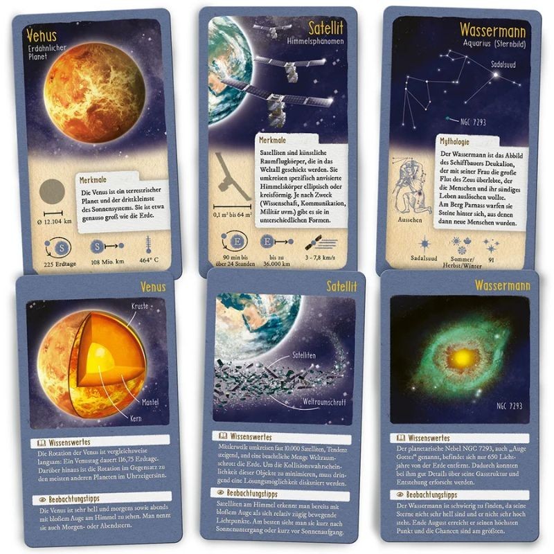 50 Planeten, Sterne und Phänomene des Universums