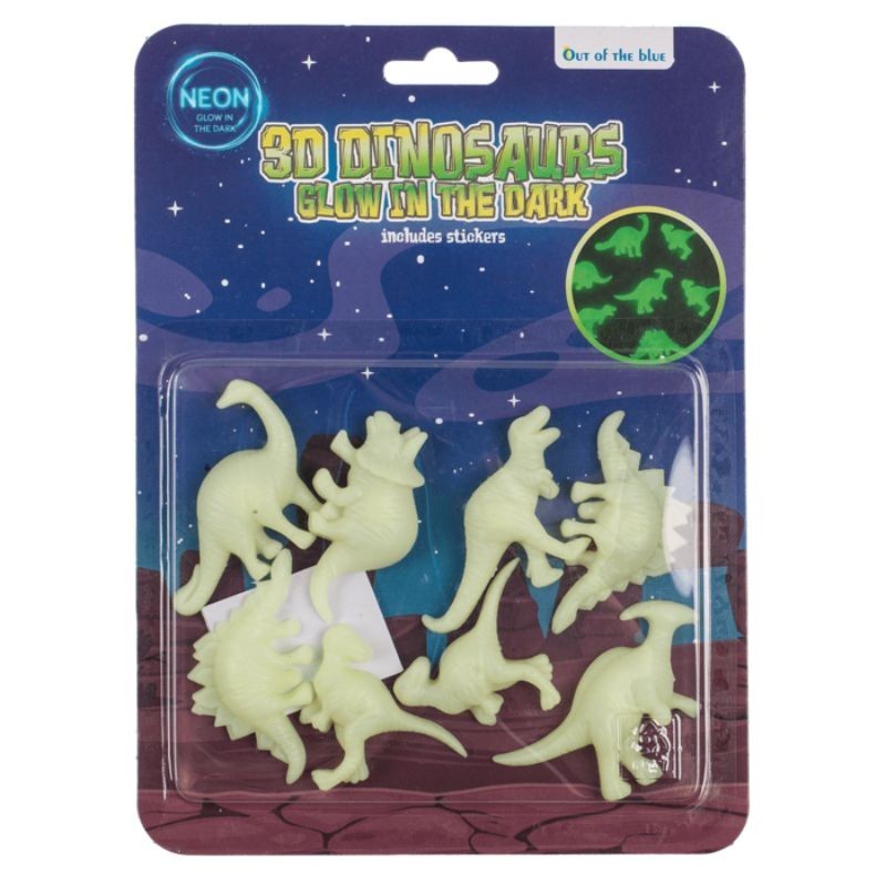 Leuchtsticker Dinosaurier 3D