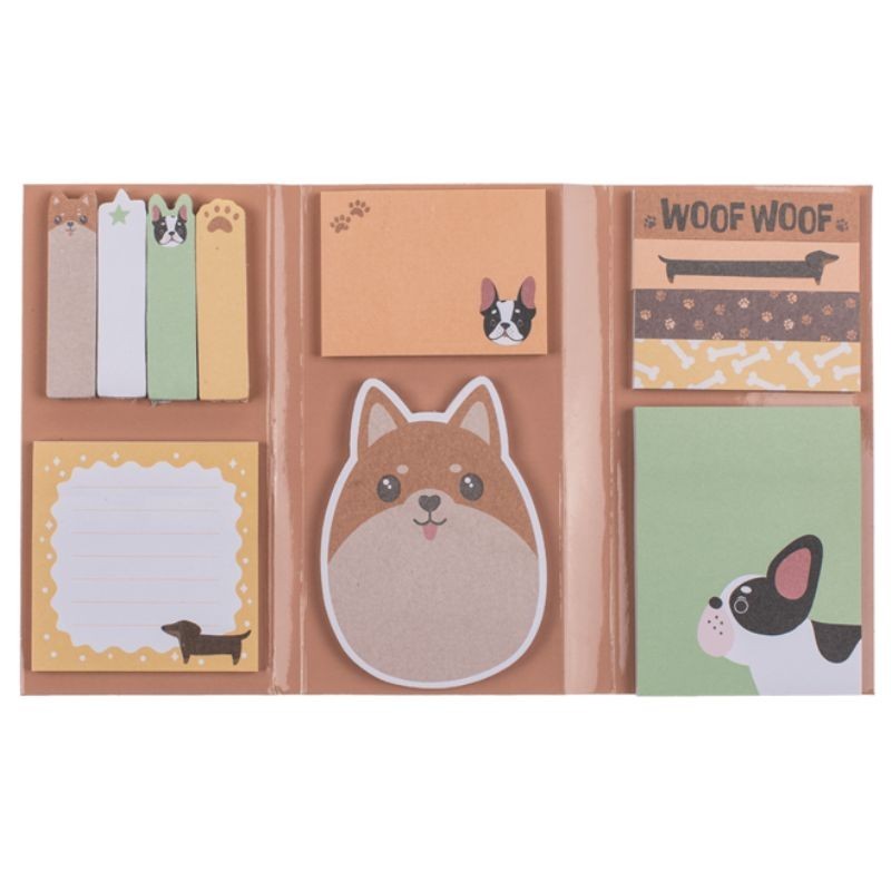 Sticky Notes Haftnotizen Set Hunde