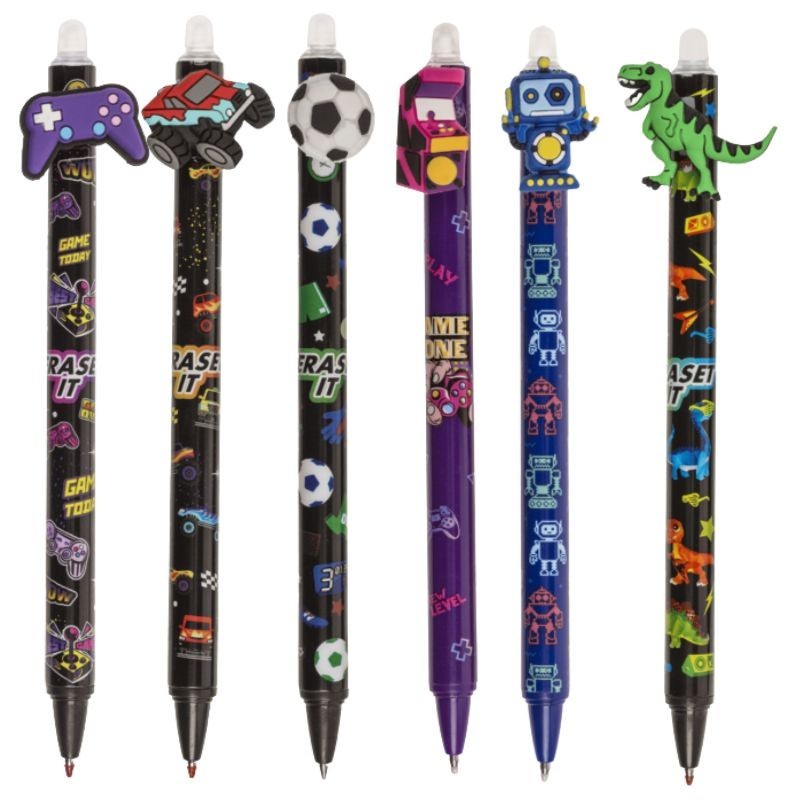 Gelstift radierbar 6er Set Game & Co.