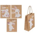 Osternest Ostersäckli Hase 3er Set