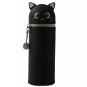 Etui Federmäppchen Katze schwarz