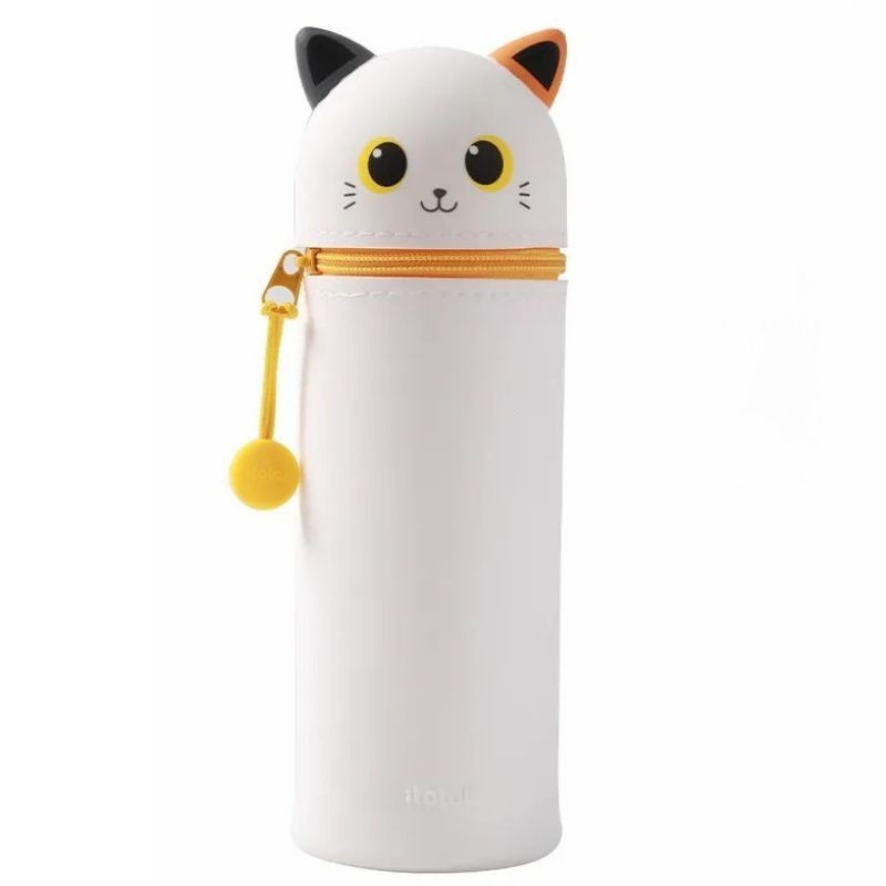 Etui Federmäppchen Katze bunt