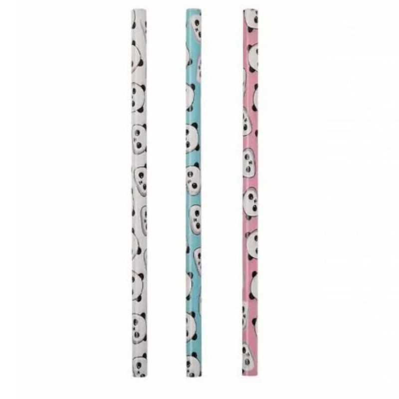 Bleistift Panda 3er Set
