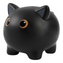 Spardose Katze schwarz