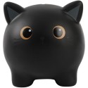 Spardose Katze schwarz