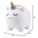 Spardose Einhorn bunt