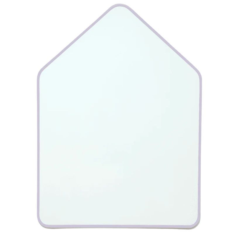 Magnettafel Whiteboard Haus lila