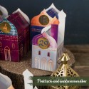 Ramadan Kalender zum Basteln Häuser