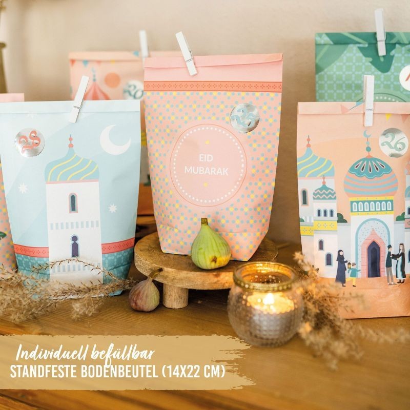 Ramadan Kalender Pastell