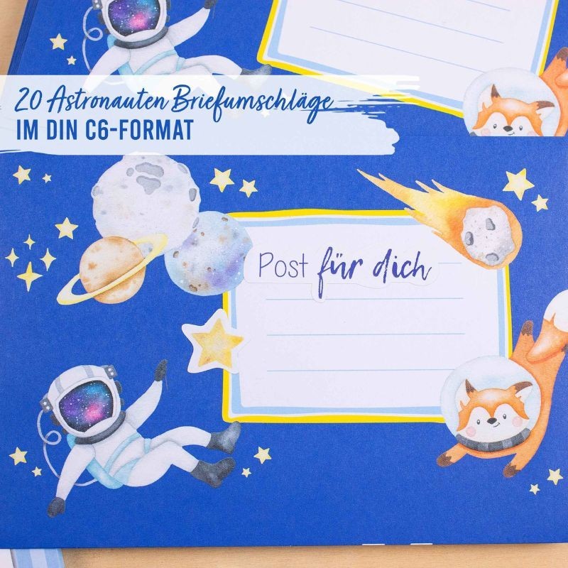 Briefpapier Set Astronaut