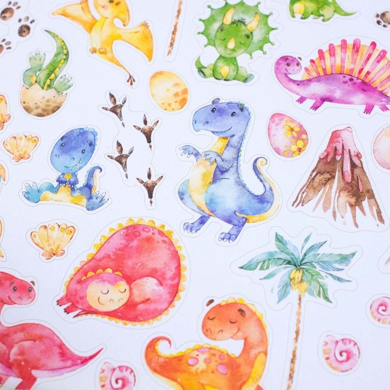 Briefpapier Set Dinosaurier