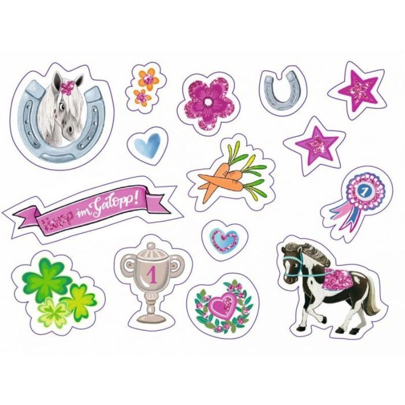 Briefpapier Set Pferde