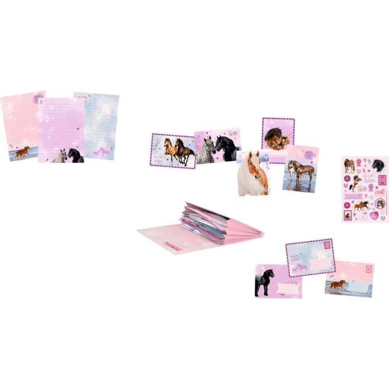 Briefpapier Set Pferdefreunde Live Love Ride