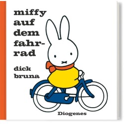 Miffy auf dem Fahrrad von Dick Bruna
