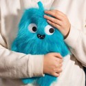 Wärmflasche Monster blau