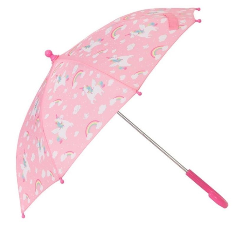 Kinder Regenschirm Einhorn bunt