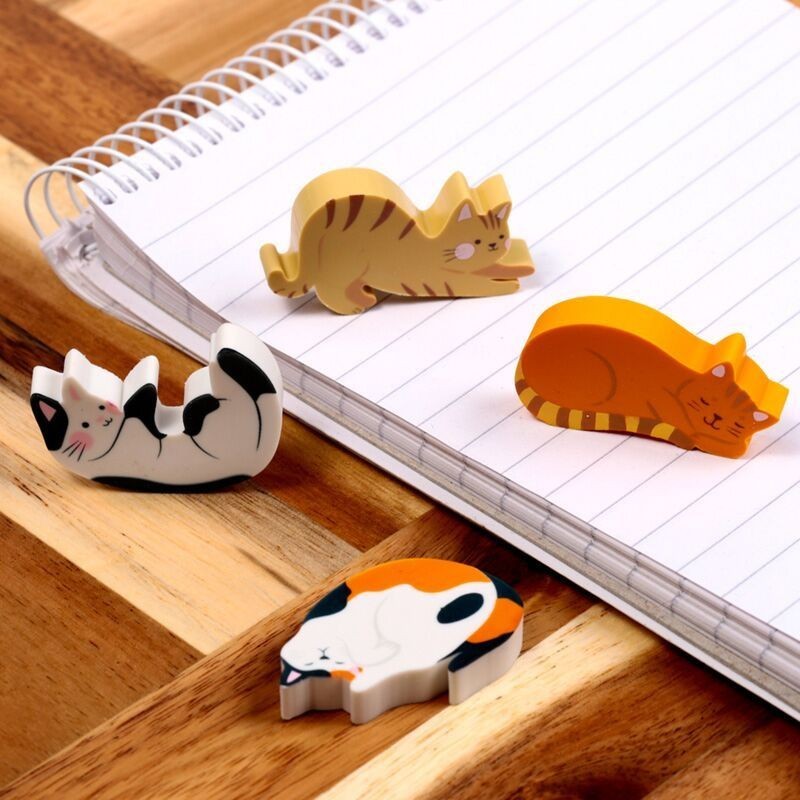 Radiergummi Katzen 4er Set