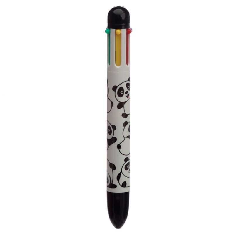 Kugelschreiber Panda mit 6 Farben