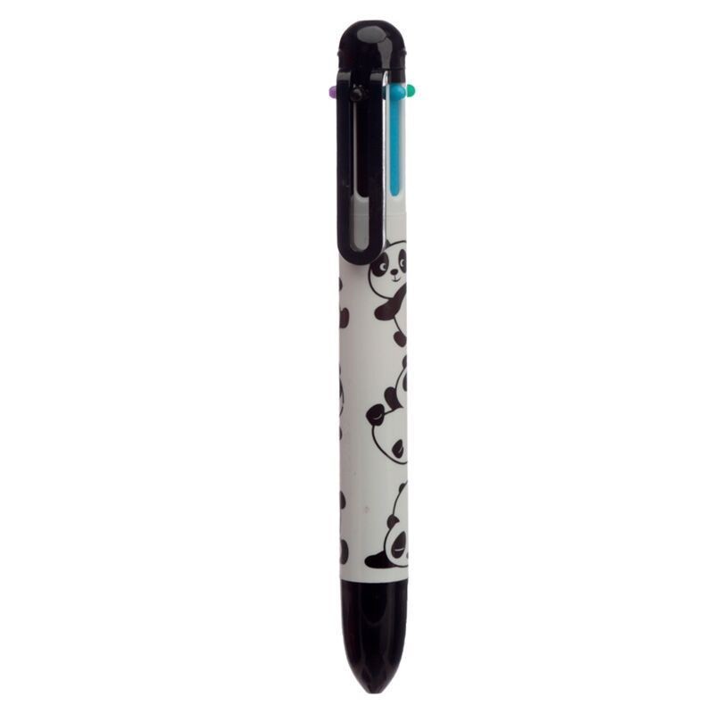 Kugelschreiber Panda mit 6 Farben