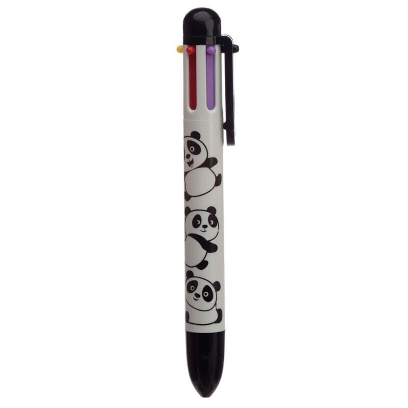 Kugelschreiber Panda mit 6 Farben
