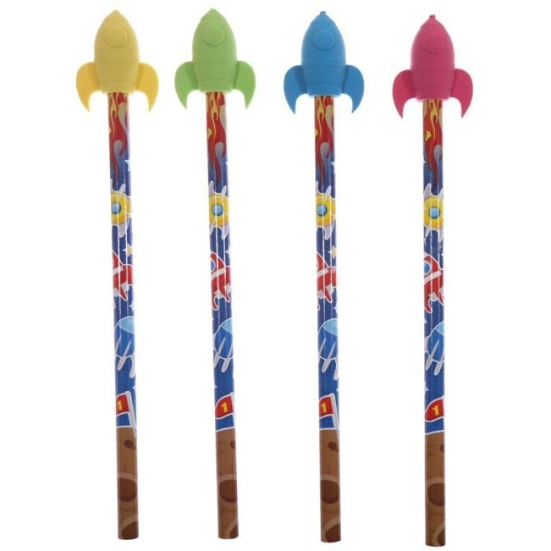 Bleistift Rakete mit Radierer