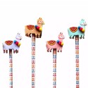 Bleistift Lama mit Radiergummi