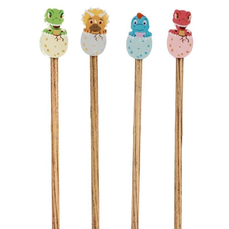 Bleistift Baby Dinosaurier mit Radiergummi