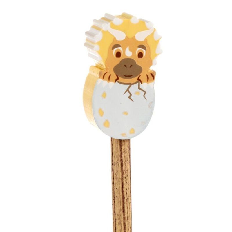 Bleistift Baby Dinosaurier mit Radiergummi