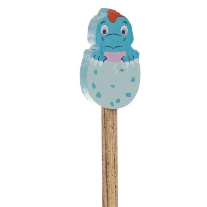 Bleistift Baby Dinosaurier mit Radiergummi