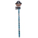 Bleistift Set Pirat mit Radiergummi 3er Set