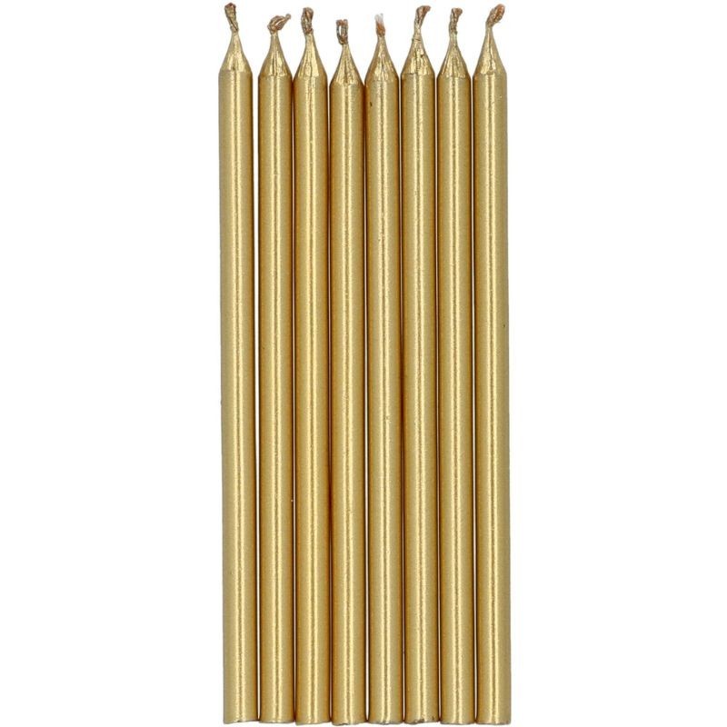 Geburtstagskerzen in gold