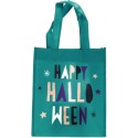 Halloween Tasche Trick or Treat türkis