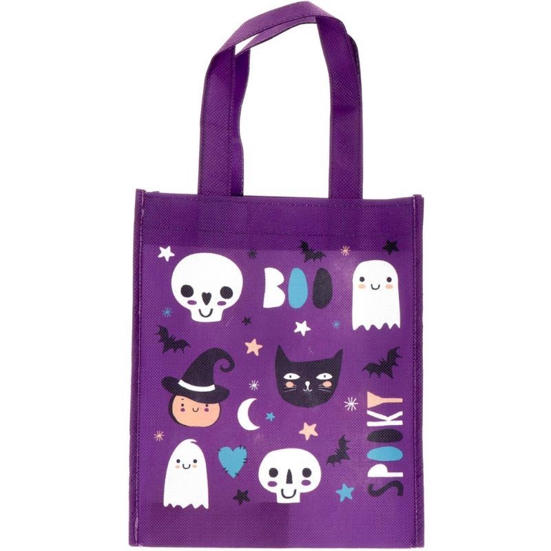 Halloween Tasche Trick or Treat violett