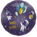 Ballon Space Happy Birthday