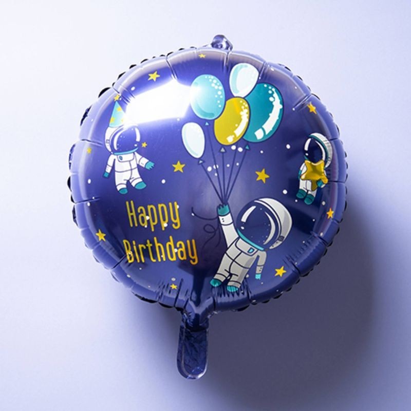 Ballon Space Happy Birthday