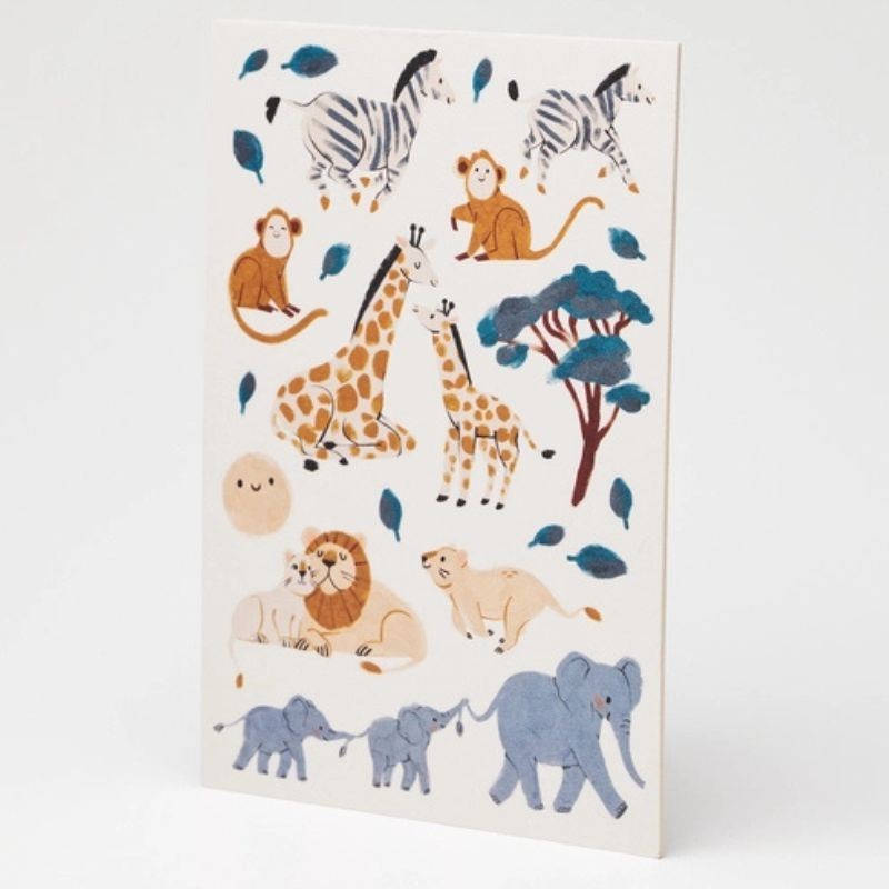 Postkarte Safari