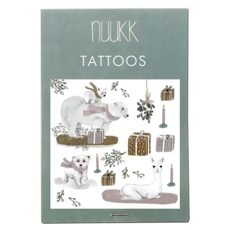 Kindertattoo Set Wintertiere