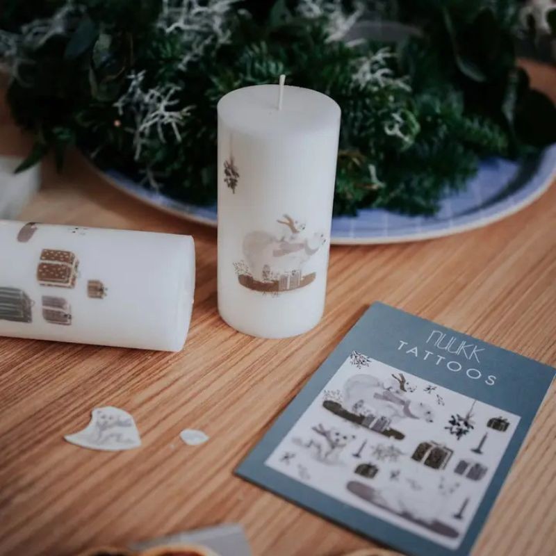 Kindertattoo Set Wintertiere
