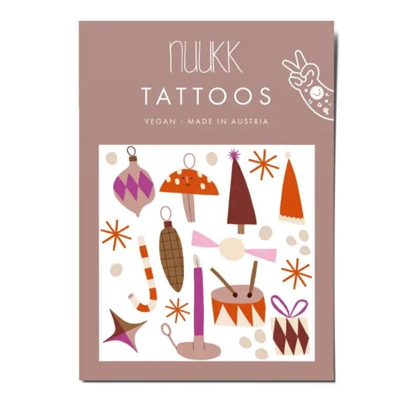 Kindertattoo Set Weihnachten