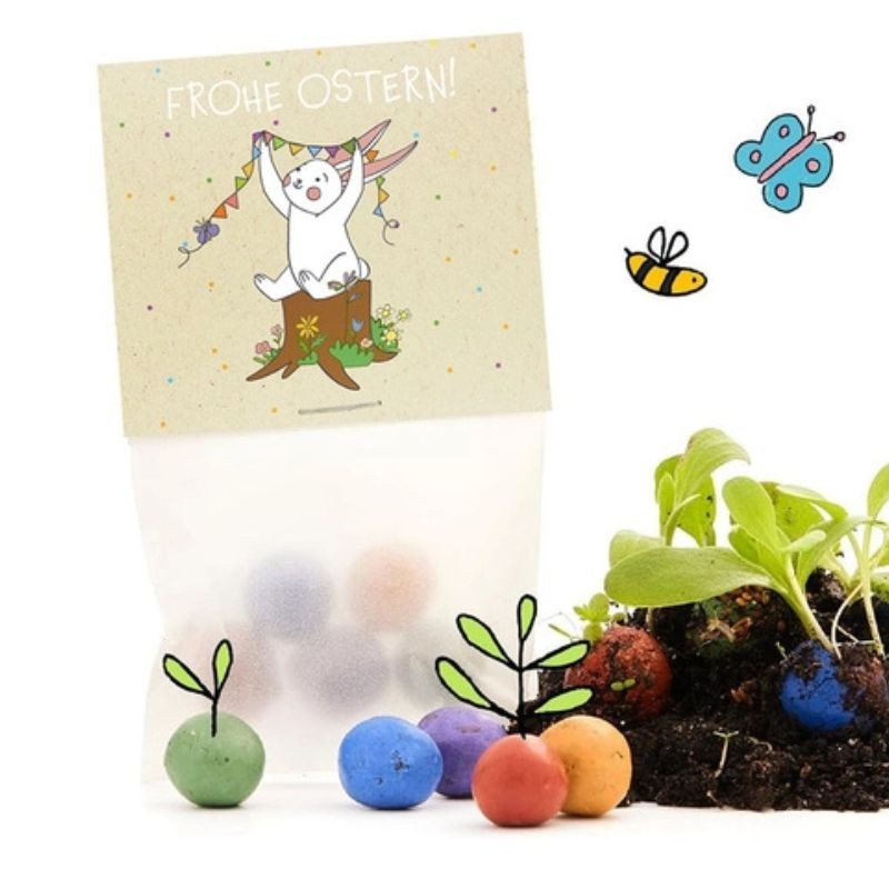 Blumenmurmeln Frohe Ostern