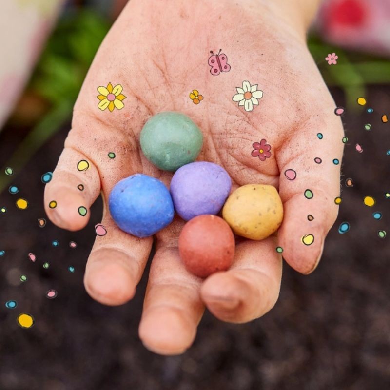 Blumenmurmeln Frohe Ostern