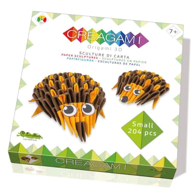 Origami 3D Igel von Creagami