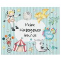Freundebuch Kindergartenfreunde türkis